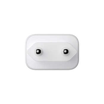 Ładowarka sieciowa USB-C USB-A 20W PD QC 3.0 - biała