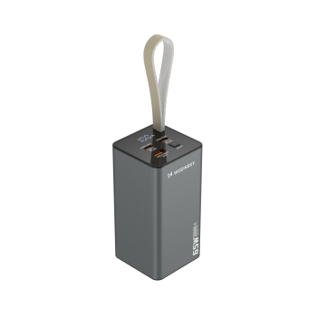 Powerbank K65+ 65W 30000mAh 2x USB-C 1x USB-A 65W - czarny