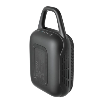 Mały turystyczny głośnik bezprzewodowy Mirtune H1 Bluetooth 8W - czarny