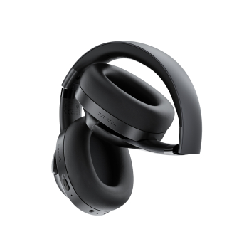Słuchawki nauszne H4 ANC bezprzewodowe Bluetooth 5.3 IPX4 - czarne