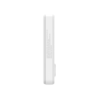 Powerbank magnetyczny Qi2 10000mAh z podstawką USB-A USB-C 22.5W PD - biały