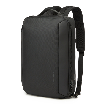 Plecak torba Premium na laptopa 15.6'' z paskiem USB 42x8x28cm - czarny