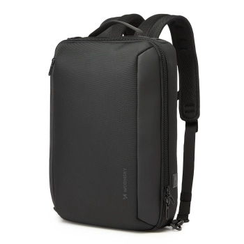 Plecak torba Premium na laptopa 15.6'' z paskiem USB 42x8x28cm - czarny