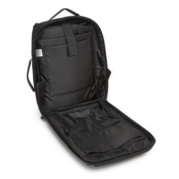 Plecak torba Premium na laptopa 15.6'' z paskiem USB 42x8x28cm - czarny