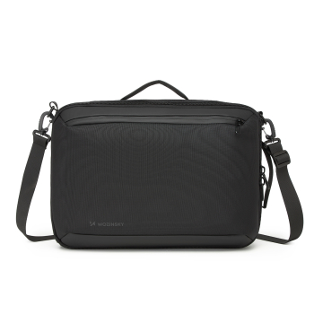 Plecak torba Premium na laptopa 15.6'' z paskiem USB 42x8x28cm - czarny
