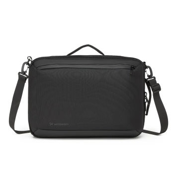 Plecak torba Premium na laptopa 15.6'' z paskiem USB 42x8x28cm - czarny