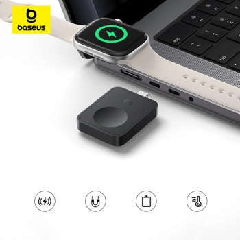 Ładowarka indukcyjna magnetyczna do Apple Watch MagPro 2.5W - czarna