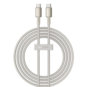 Kabel przewód Tungsten Gold USB-C 100W 2m - złoty