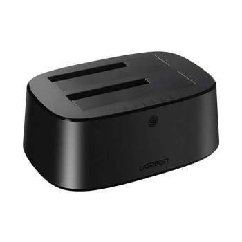 Stacja dokująca do dysków SATA 2.5'' 3.5'' SSD HHD z USB 3.0 zasilacz EU - czarna