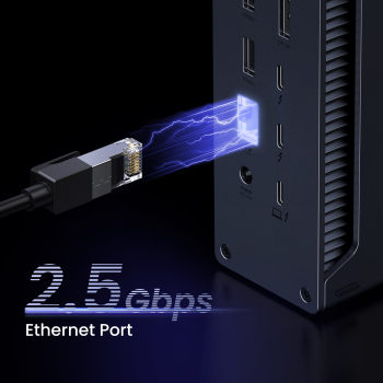 13w1 Stacja dokująca Thunderbolt 4 / USB-A / DP / RJ45 / czytnik SD TF / USB-C / mini jack