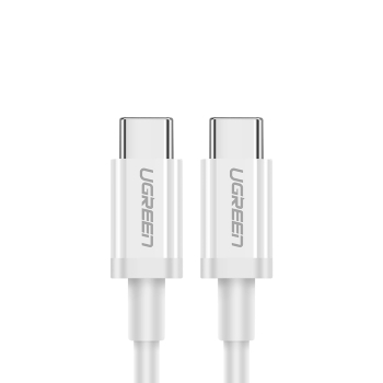 Kabel przewód USB-C - USB-C PD QC AFC 1.5m - biały