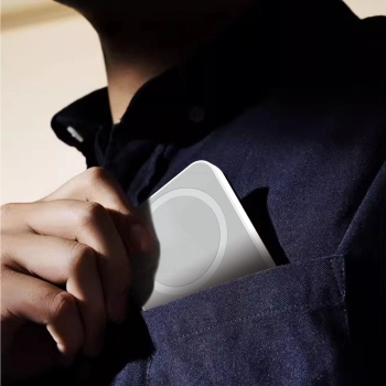 Powerbank K26 10000mAh 20W USB-A / USB-C / MagSafe - biały