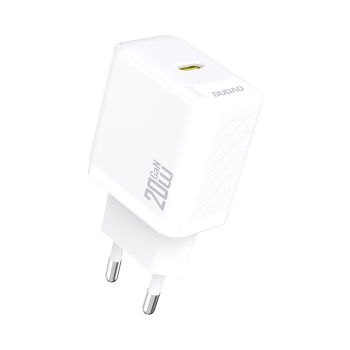 Ładowarka sieciowa PD20W GaN USB-C - biała