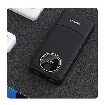 Powerbank K12Pro 20000mAh 22.5W PD USB-A USB-C - czarny