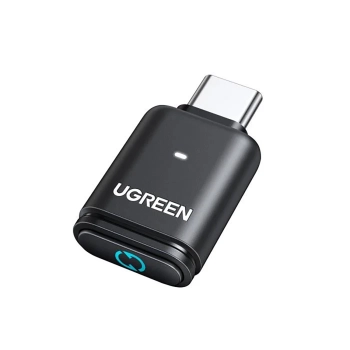 Adapter audio transmiter Bluetooth 5.3 aptX USB-C - czarny
