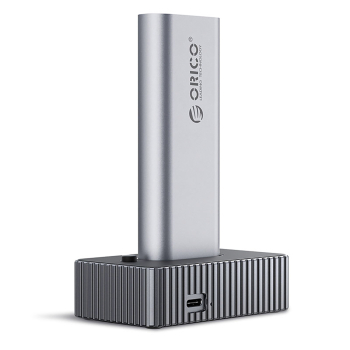 Stacja dokująca IT18C3 na dysk M.2 NVMe / SATA - szara