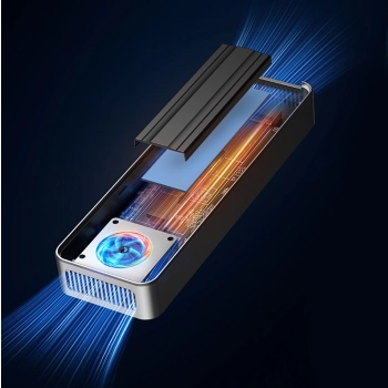 Kieszeń obudowa na dysk OUM2-G20 M.2 NVME USB-C 20Gb/s - srebrna