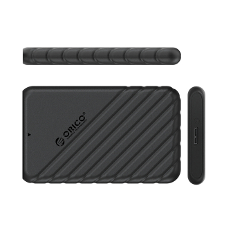 Kieszeń obudowa na dysk 25PW1-U3 2.5'' HDD / SSD USB Micro-B 5Gb/s - czarna