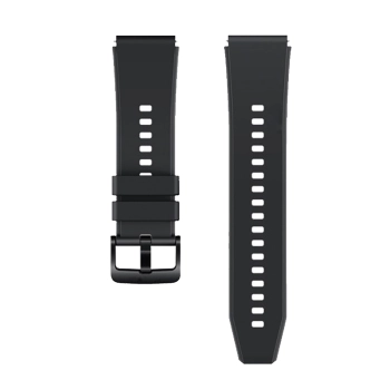 Pasek silikonowy do zegarka Huawei Watch GT 2/3/4/2 Pro/3 Pro/4 Pro/GT 2e 46mm - czarny