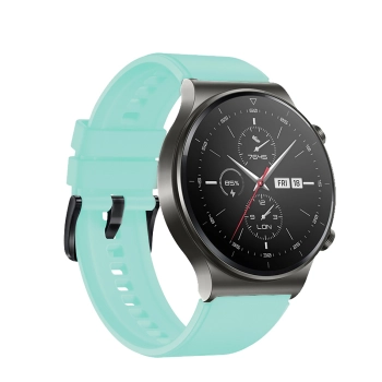 Pasek silikonowy do zegarka Huawei Watch GT 2/3/4/2 Pro/3 Pro/4 Pro/GT 2e 46mm - jasnozielony
