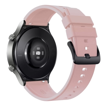 Pasek silikonowy do zegarka Huawei Watch GT 2/3/4/2 Pro/3 Pro/4 Pro/GT 2e 46mm - pudrowy