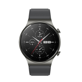 Pasek silikonowy do zegarka Huawei Watch GT 2/3/4/2 Pro/3 Pro/4 Pro/GT 2e 46mm - szary