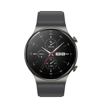 Pasek silikonowy do zegarka Huawei Watch GT 2/3/4/2 Pro/3 Pro/4 Pro/GT 2e 46mm - szary