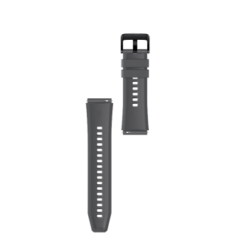 Pasek silikonowy do zegarka Huawei Watch GT 2/3/4/2 Pro/3 Pro/4 Pro/GT 2e 46mm - szary