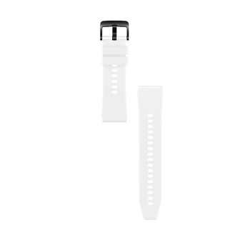 Pasek silikonowy do zegarka Huawei Watch GT 2/3/4/2 Pro/3 Pro/4 Pro/GT 2e 46mm - biały