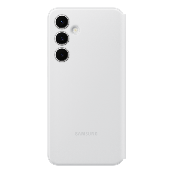 Etui z klapką Samsung Smart View Wallet do Samsung Galaxy S24 FE - białe