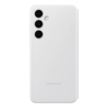 Etui z klapką Samsung Smart View Wallet do Samsung Galaxy S24 FE - białe