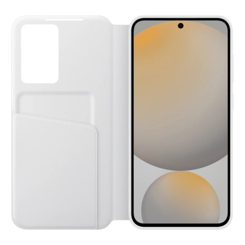 Etui z klapką Samsung Smart View Wallet do Samsung Galaxy S24 FE - białe