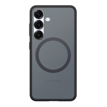 Etui silikonowe plecki Spigen Capella MagFit do Samsung Galaxy S25 - czarne