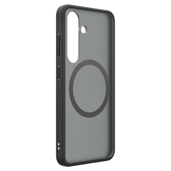 Etui silikonowe plecki Spigen Capella MagFit do Samsung Galaxy S25 - czarne