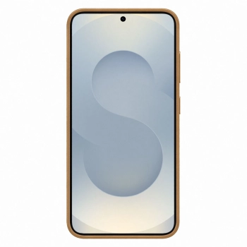 Etui plecki z ekoskóry Samsung KindSuit Case do Samsung Galaxy S25 - złote