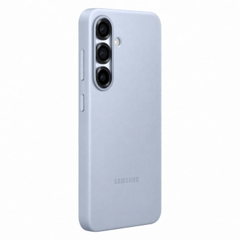 Etui plecki z ekoskóry Samsung KindSuit Case do Samsung Galaxy S25 - jasnoniebieskie