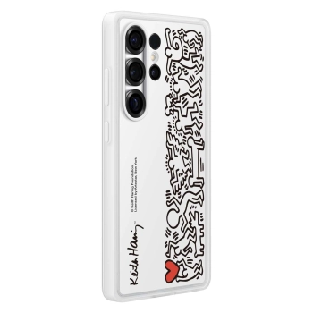 Etui silikonowe Samsung Flipsuit Case do Samsung Galaxy S25 Ultra - białe