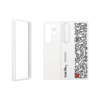 Etui silikonowe Samsung Flipsuit Case do Samsung Galaxy S25 Ultra - białe
