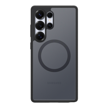 Etui silikonowe Spigen Capella MagFit do Samsung Galaxy S25 Ultra - czarne