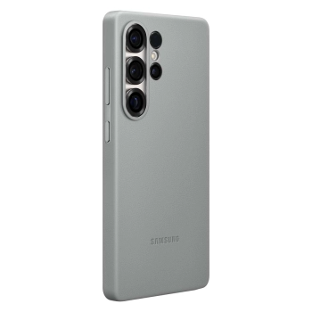 Etui plecki z ekoskóry Samsung KindSuit Case do Samsung Galaxy S25 Ultra - szare