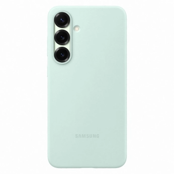 Etui plecki silikonowe Samsung Silicone Case do Samsung Galaxy S25+ - miętowe
