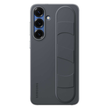 Etui silikonowe Samsung Standing Grip Case z uchwytem podstawką do Samsung Galaxy S25+ - czarne