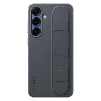 Etui silikonowe Samsung Standing Grip Case z uchwytem podstawką do Samsung Galaxy S25+ - czarne