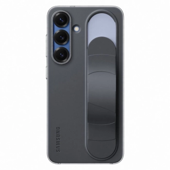 Etui silikonowe Samsung Standing Grip Case z uchwytem podstawką do Samsung Galaxy S25+ - czarne