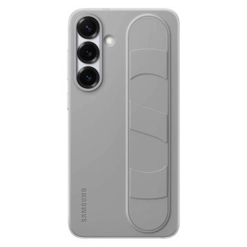 Etui silikonowe Samsung Standing Grip Case z uchwytem podstawką do Samsung Galaxy S25+ - szare