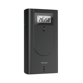 Stacja pogody Black Line Plus termometr higrometr - czarna