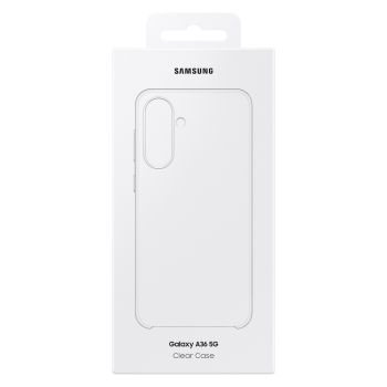 Etui silikonowe pokrowiec Samsung Clear Case do Samsung Galaxy A36 5G - przezroczyste