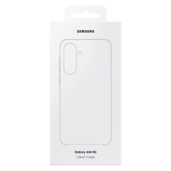Etui silikonowe pokrowiec Samsung Clear Case do Samsung Galaxy A36 5G - przezroczyste