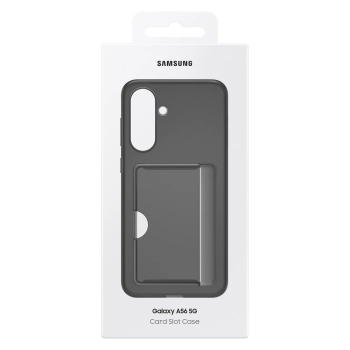 Etui Samsung Card Slot Case z kieszenią na karty do Samsung Galaxy A56 5G - czarne