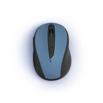 Myszka bezprzewodowa optyczna MW-400 V2 do laptopa - niebieska